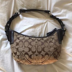 Coach Signature Print handbag